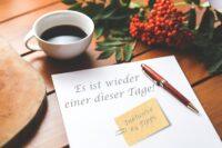 Es ist wieder einer dieser Tage.