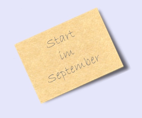 Start im September