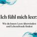Ich fühl mich leer: wie du innere leere überwindest und lebensfreude findest - i feel empty abstract art